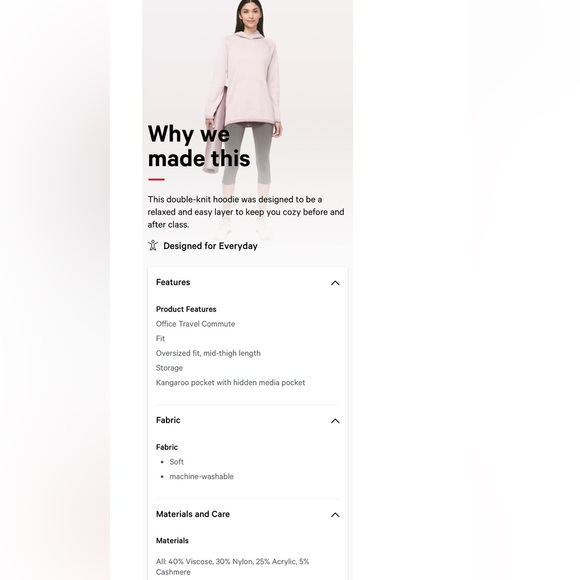 Lululemon Soothe Away Hoodie - Picture 6 of 14